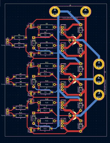 驅動電路 PCB layout